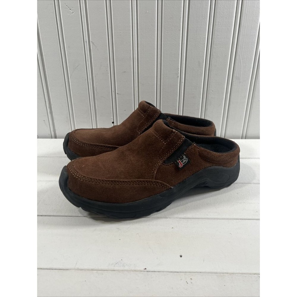 Justin Boots Brown Moc Slip On JTL014 US 7 Women’s Comfort